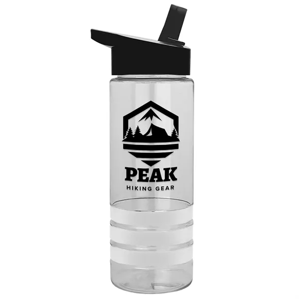 Garyline® Sergeant Stripe Tritan® Bottle with Flip-Straw ...... from ASI 40480 Koozie Group