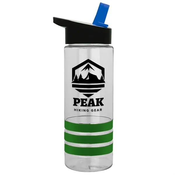 Garyline® Sergeant Stripe Tritan® Bottle with Flip-Straw ...... from ASI 40480 Koozie Group