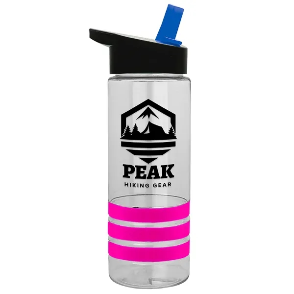Garyline® Sergeant Stripe Tritan® Bottle with Flip-Straw ...... from ASI 40480 Koozie Group