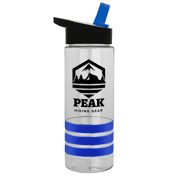 Garyline® Sergeant Stripe Tritan® Bottle with Flip-Straw ...... from ASI 40480 Koozie Group