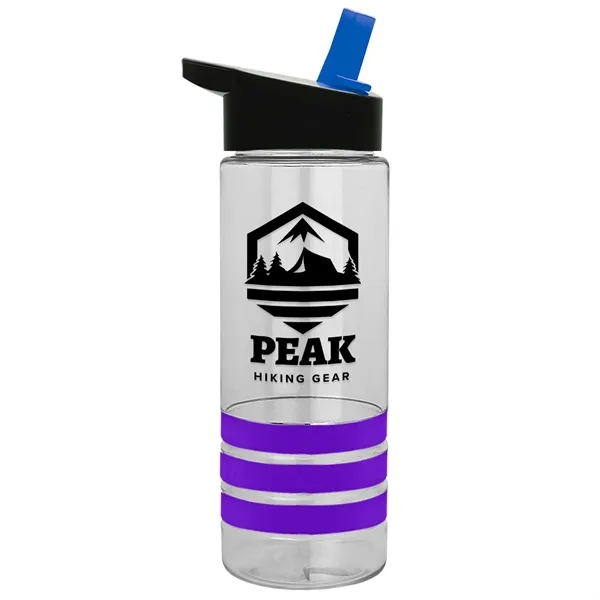 Garyline® Sergeant Stripe Tritan® Bottle with Flip-Straw ...... from ASI 40480 Koozie Group