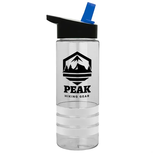 Garyline® Sergeant Stripe Tritan® Bottle with Flip-Straw ...... from ASI 40480 Koozie Group