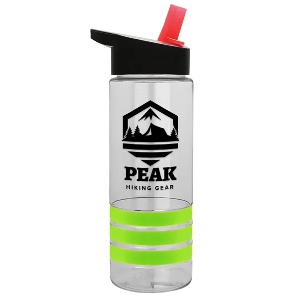 Garyline® Sergeant Stripe Tritan® Bottle with Flip-Straw ...... from ASI 40480 Koozie Group
