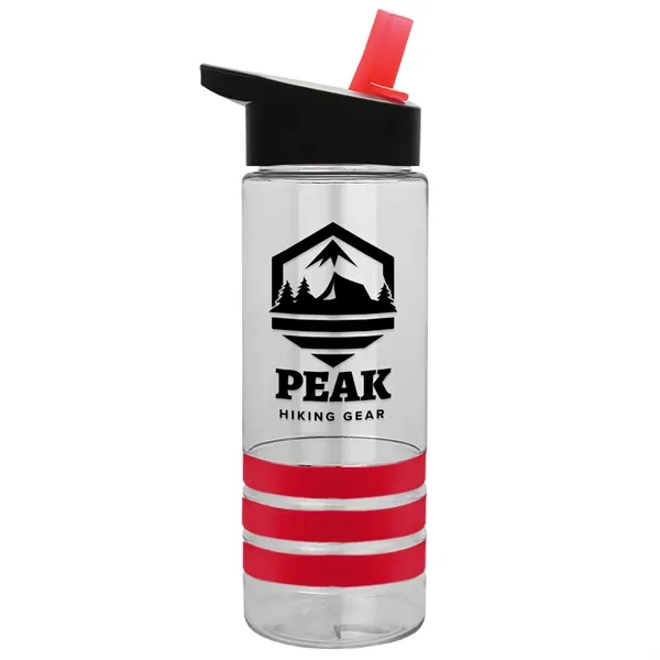 Garyline® Sergeant Stripe Tritan® Bottle with Flip-Straw ...... from ASI 40480 Koozie Group