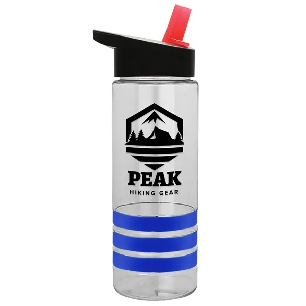 Garyline® Sergeant Stripe Tritan® Bottle with Flip-Straw ...... from ASI 40480 Koozie Group
