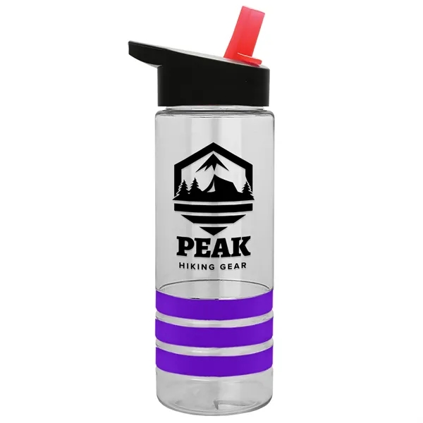 Garyline® Sergeant Stripe Tritan® Bottle with Flip-Straw ...... from ASI 40480 Koozie Group