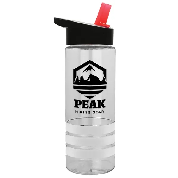 Garyline® Sergeant Stripe Tritan® Bottle with Flip-Straw ...... from ASI 40480 Koozie Group