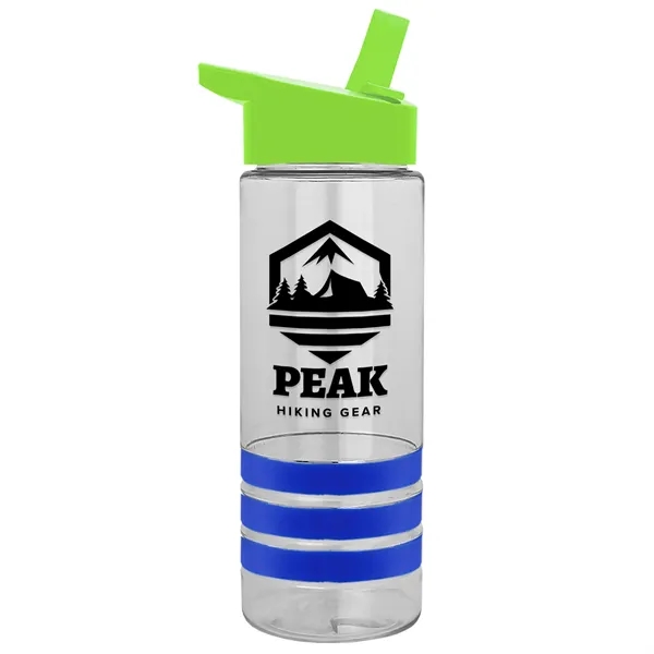 Garyline® Sergeant Stripe Tritan® Bottle with Flip-Straw ...... from ASI 40480 Koozie Group