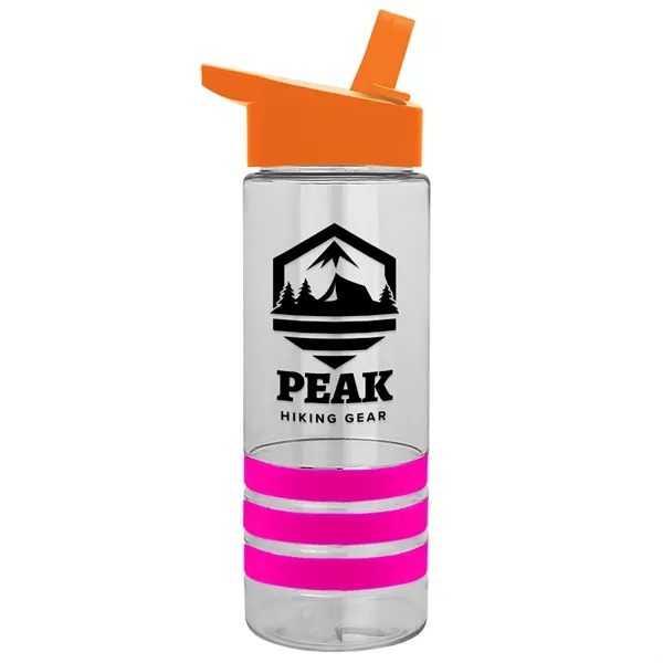 Garyline® Sergeant Stripe Tritan® Bottle with Flip-Straw ...... from ASI 40480 Koozie Group