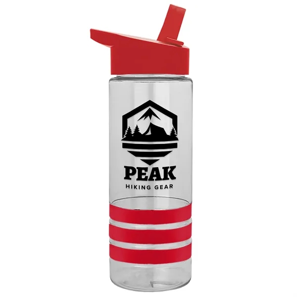 Garyline® Sergeant Stripe Tritan® Bottle with Flip-Straw ...... from ASI 40480 Koozie Group