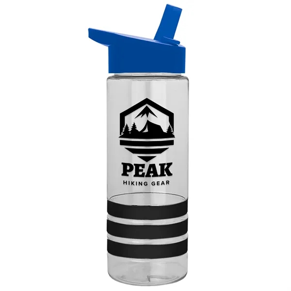 Garyline® Sergeant Stripe Tritan® Bottle with Flip-Straw ...... from ASI 40480 Koozie Group