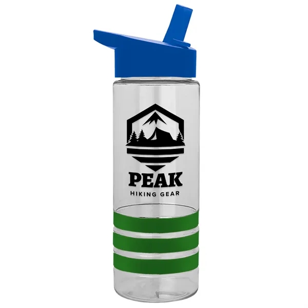 Garyline® Sergeant Stripe Tritan® Bottle with Flip-Straw ...... from ASI 40480 Koozie Group