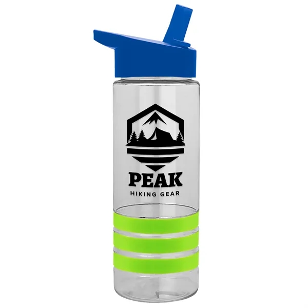Garyline® Sergeant Stripe Tritan® Bottle with Flip-Straw ...... from ASI 40480 Koozie Group