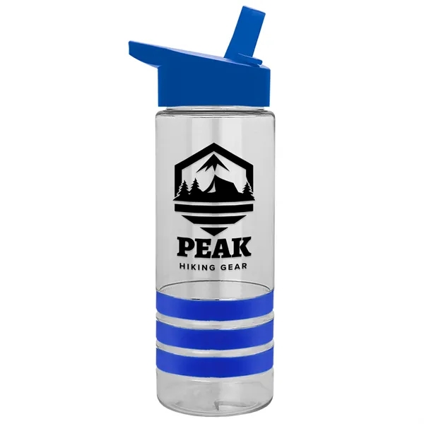 Garyline® Sergeant Stripe Tritan® Bottle with Flip-Straw ...... from ASI 40480 Koozie Group