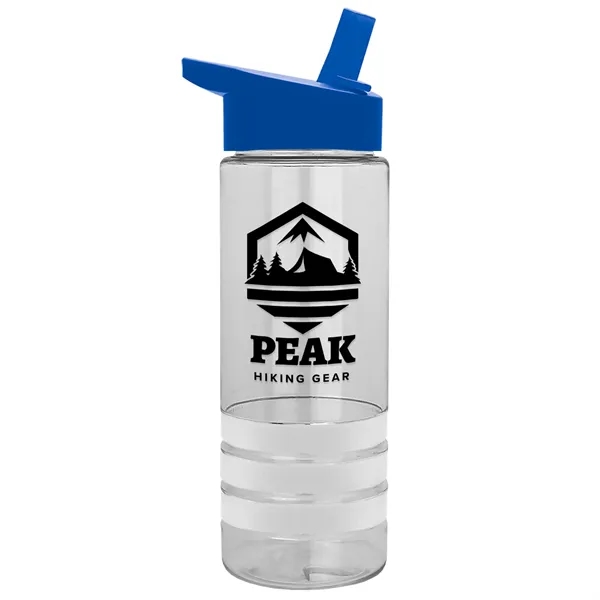 Garyline® Sergeant Stripe Tritan® Bottle with Flip-Straw ...... from ASI 40480 Koozie Group