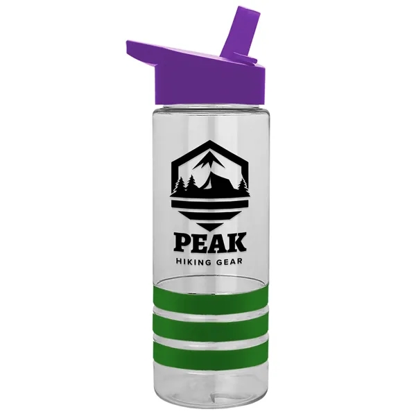 Garyline® Sergeant Stripe Tritan® Bottle with Flip-Straw ...... from ASI 40480 Koozie Group