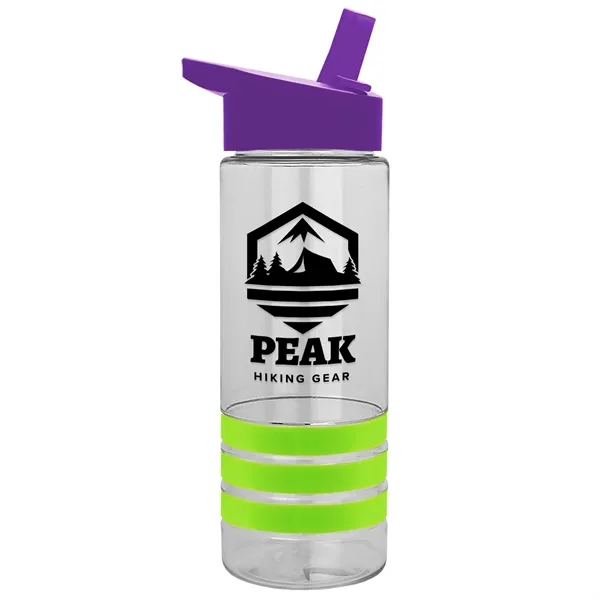 Garyline® Sergeant Stripe Tritan® Bottle with Flip-Straw ...... from ASI 40480 Koozie Group