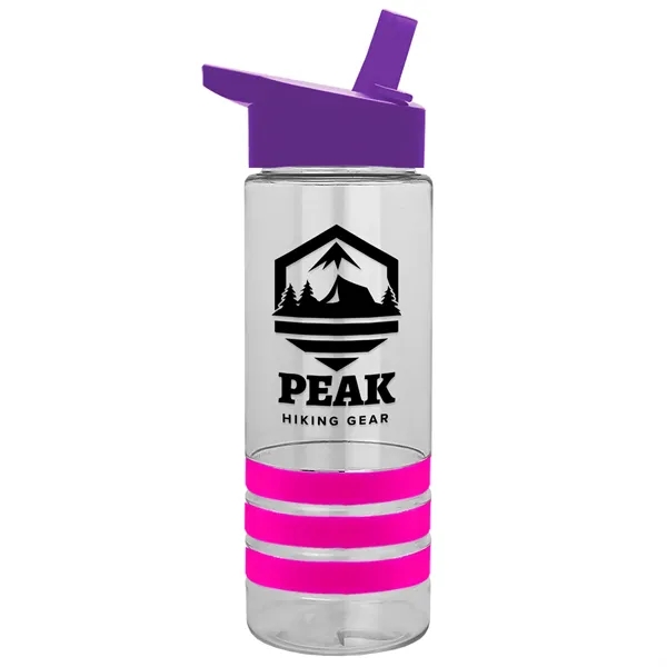 Garyline® Sergeant Stripe Tritan® Bottle with Flip-Straw ...... from ASI 40480 Koozie Group