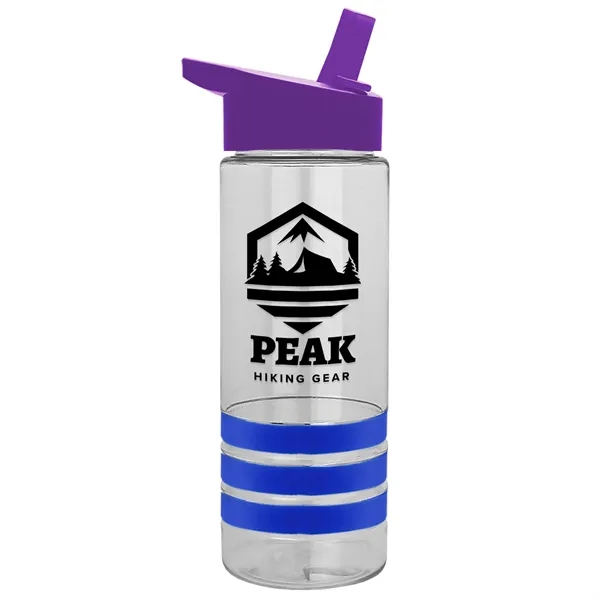Garyline® Sergeant Stripe Tritan® Bottle with Flip-Straw ...... from ASI 40480 Koozie Group