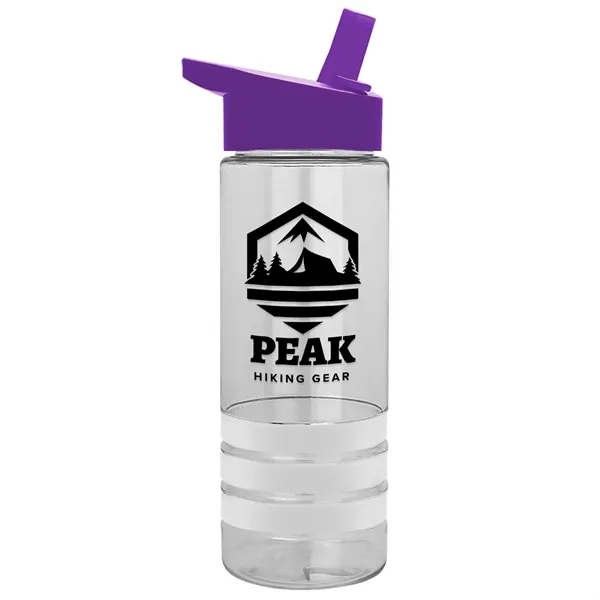 Garyline® Sergeant Stripe Tritan® Bottle with Flip-Straw ...... from ASI 40480 Koozie Group