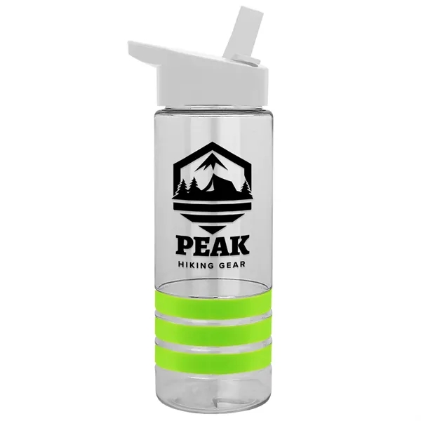 Garyline® Sergeant Stripe Tritan® Bottle with Flip-Straw ...... from ASI 40480 Koozie Group