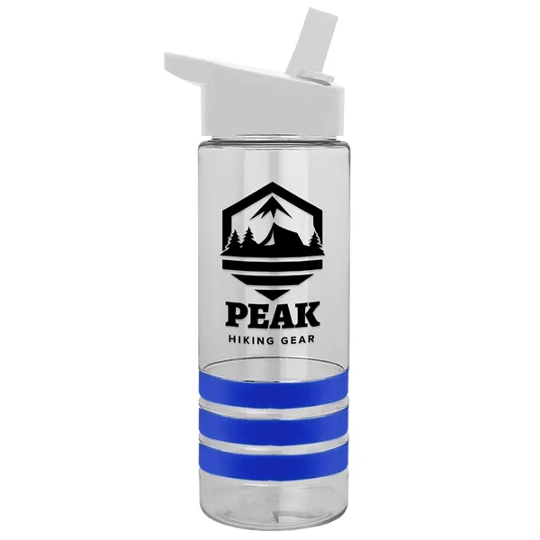 Garyline® Sergeant Stripe Tritan® Bottle with Flip-Straw ...... from ASI 40480 Koozie Group