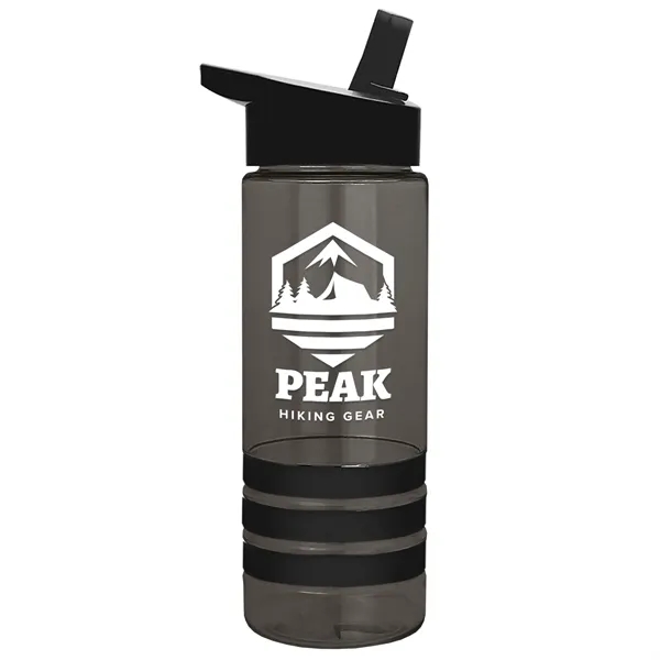 Garyline® Sergeant Stripe Tritan® Bottle with Flip-Straw ...... from ASI 40480 Koozie Group