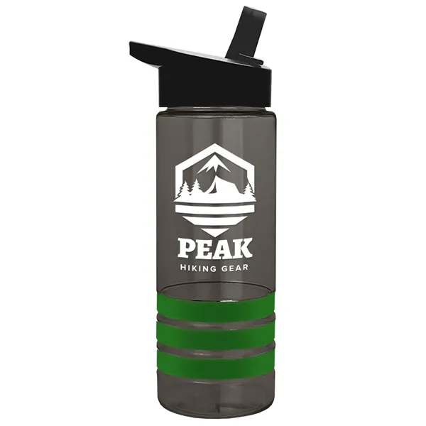 Garyline® Sergeant Stripe Tritan® Bottle with Flip-Straw ...... from ASI 40480 Koozie Group