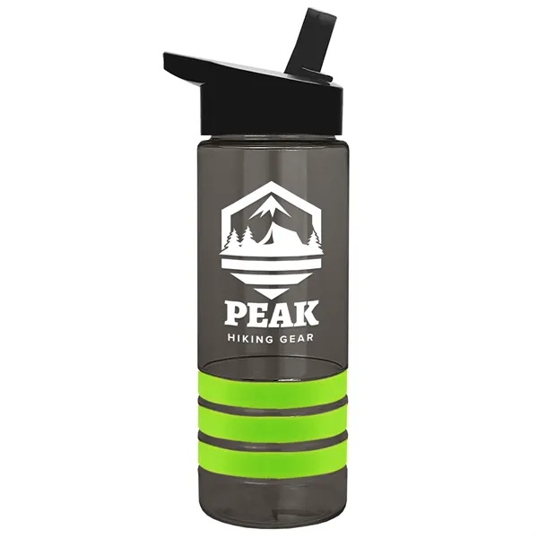 Garyline® Sergeant Stripe Tritan® Bottle with Flip-Straw ...... from ASI 40480 Koozie Group
