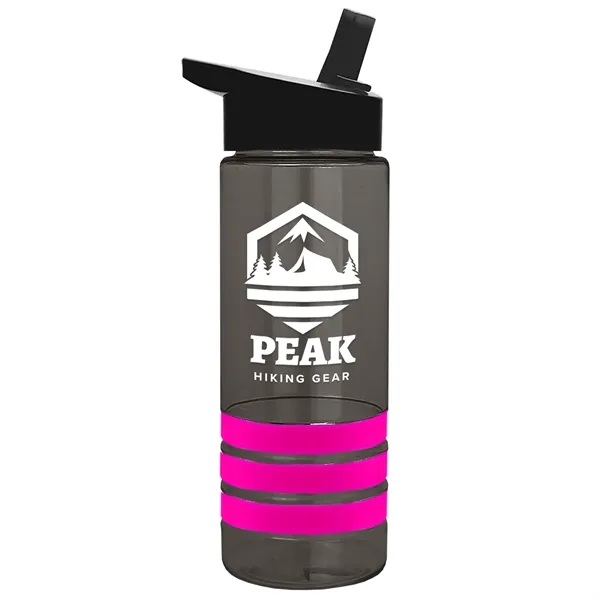 Garyline® Sergeant Stripe Tritan® Bottle with Flip-Straw ...... from ASI 40480 Koozie Group