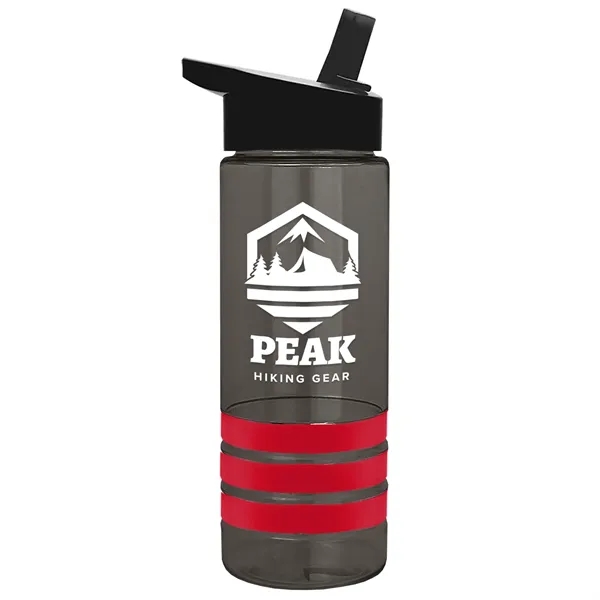 Garyline® Sergeant Stripe Tritan® Bottle with Flip-Straw ...... from ASI 40480 Koozie Group