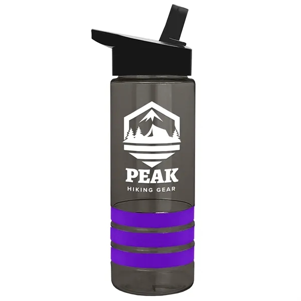 Garyline® Sergeant Stripe Tritan® Bottle with Flip-Straw ...... from ASI 40480 Koozie Group