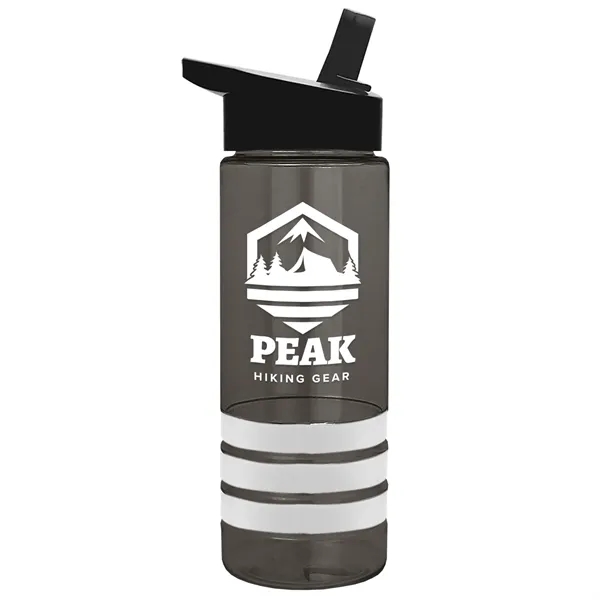 Garyline® Sergeant Stripe Tritan® Bottle with Flip-Straw ...... from ASI 40480 Koozie Group