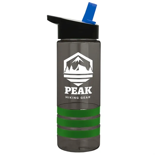 Garyline® Sergeant Stripe Tritan® Bottle with Flip-Straw ...... from ASI 40480 Koozie Group