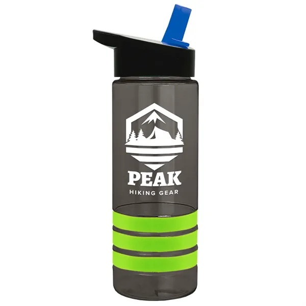 Garyline® Sergeant Stripe Tritan® Bottle with Flip-Straw ...... from ASI 40480 Koozie Group
