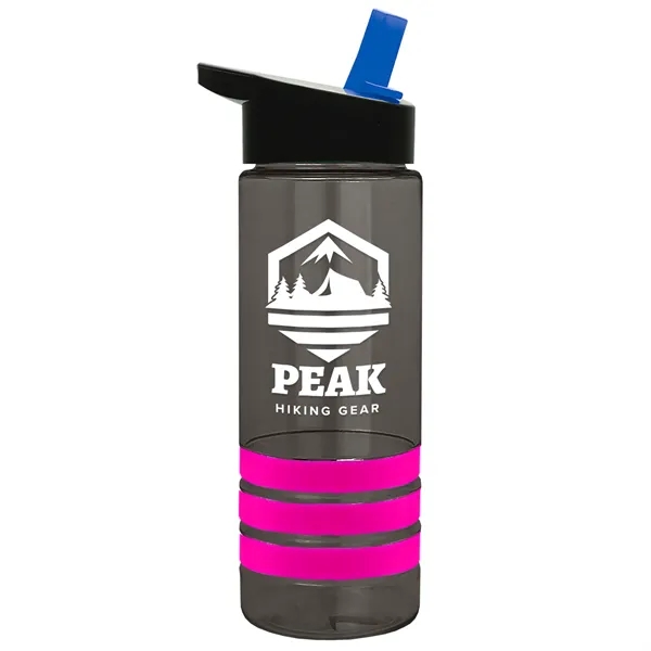 Garyline® Sergeant Stripe Tritan® Bottle with Flip-Straw ...... from ASI 40480 Koozie Group