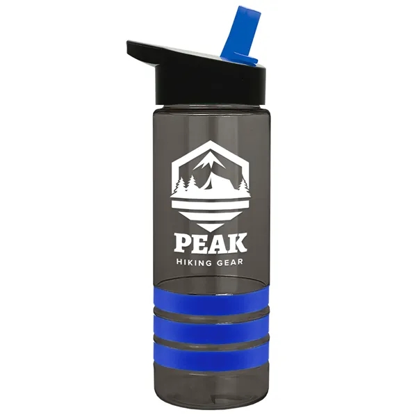 Garyline® Sergeant Stripe Tritan® Bottle with Flip-Straw ...... from ASI 40480 Koozie Group