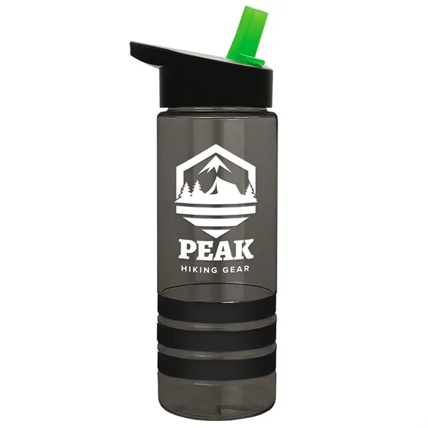 Garyline® Sergeant Stripe Tritan® Bottle with Flip-Straw ...... from ASI 40480 Koozie Group