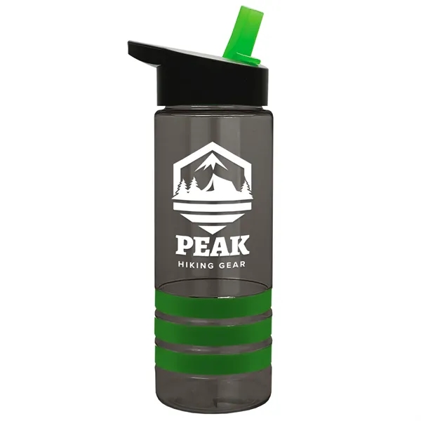 Garyline® Sergeant Stripe Tritan® Bottle with Flip-Straw ...... from ASI 40480 Koozie Group