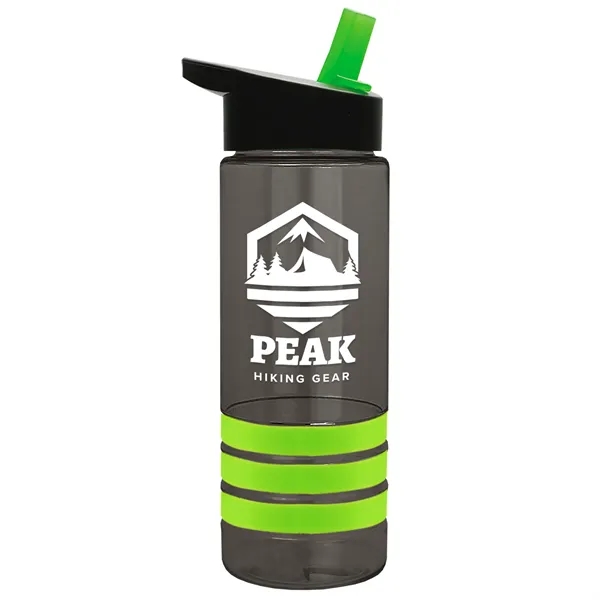 Garyline® Sergeant Stripe Tritan® Bottle with Flip-Straw ...... from ASI 40480 Koozie Group