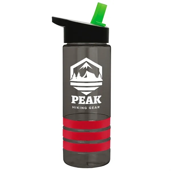 Garyline® Sergeant Stripe Tritan® Bottle with Flip-Straw ...... from ASI 40480 Koozie Group