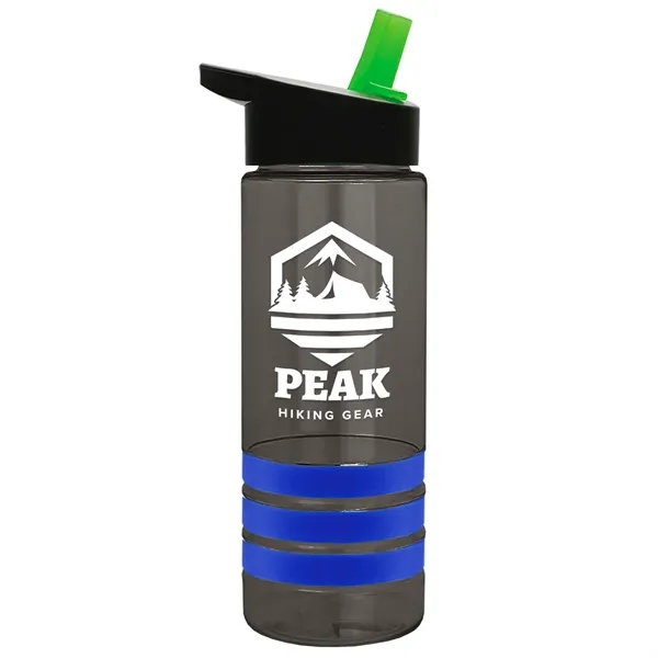 Garyline® Sergeant Stripe Tritan® Bottle with Flip-Straw ...... from ASI 40480 Koozie Group