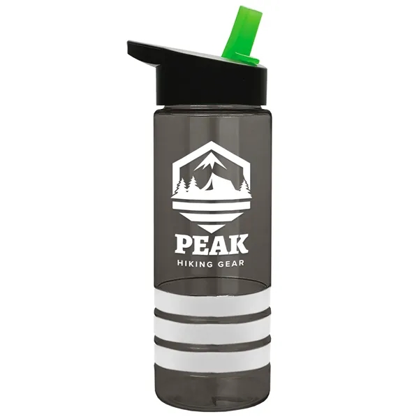 Garyline® Sergeant Stripe Tritan® Bottle with Flip-Straw ...... from ASI 40480 Koozie Group