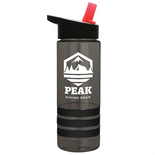 Garyline® Sergeant Stripe Tritan® Bottle with Flip-Straw ...... from ASI 40480 Koozie Group