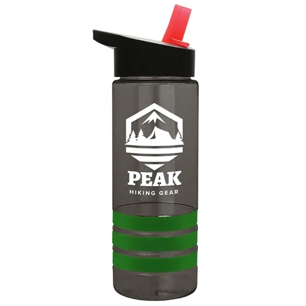 Garyline® Sergeant Stripe Tritan® Bottle with Flip-Straw ...... from ASI 40480 Koozie Group