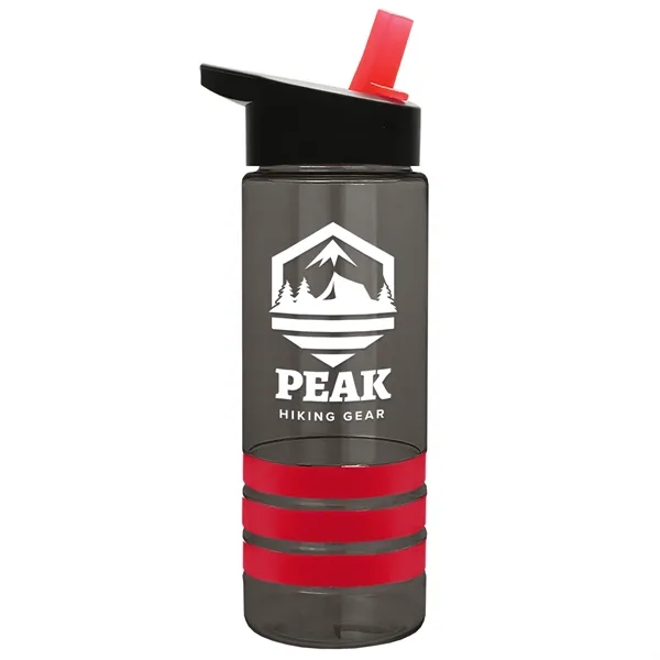 Garyline® Sergeant Stripe Tritan® Bottle with Flip-Straw ...... from ASI 40480 Koozie Group