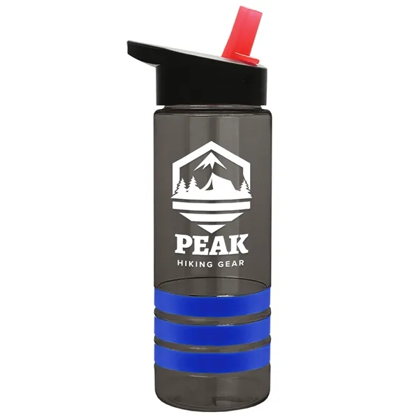 Garyline® Sergeant Stripe Tritan® Bottle with Flip-Straw ...... from ASI 40480 Koozie Group