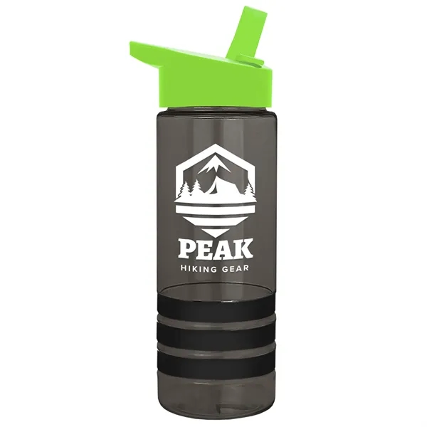 Garyline® Sergeant Stripe Tritan® Bottle with Flip-Straw ...... from ASI 40480 Koozie Group