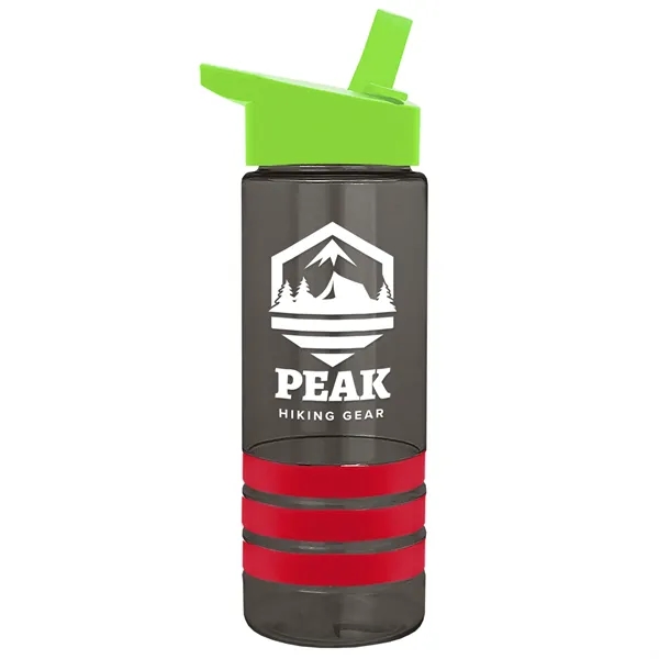 Garyline® Sergeant Stripe Tritan® Bottle with Flip-Straw ...... from ASI 40480 Koozie Group