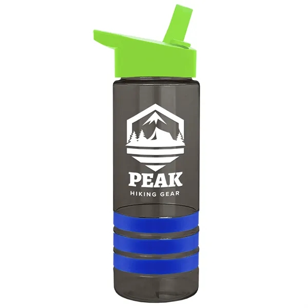 Garyline® Sergeant Stripe Tritan® Bottle with Flip-Straw ...... from ASI 40480 Koozie Group